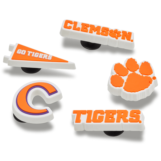 Clemson Univ 5 Pack Jibbitz™ charms - Crocs