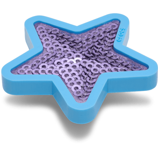 Purple Sequin Star Jibbitz™ charms - Crocs