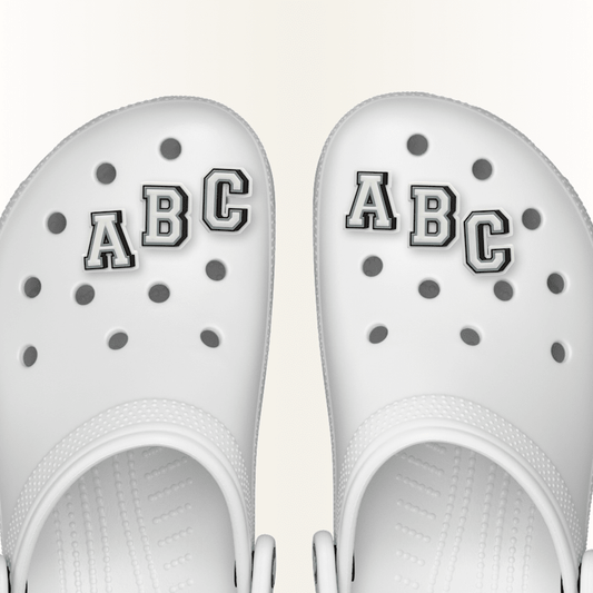 Letter A-Z Jibbitz Shoe Charm - Crocs