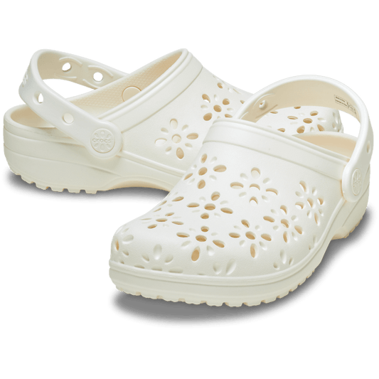 Kids' Classic Floral Cut-Out Clog - Crocs