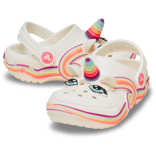 Toddler Classic IAM Unicorn Lights Clog - Crocs