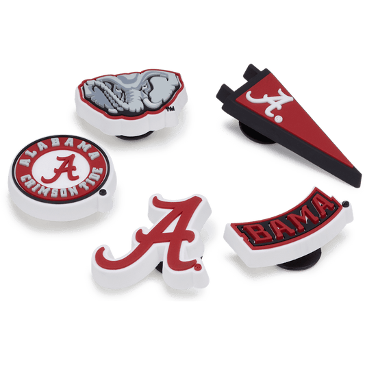 University of Alabama 5 Pack Jibbitz™ charms - Crocs