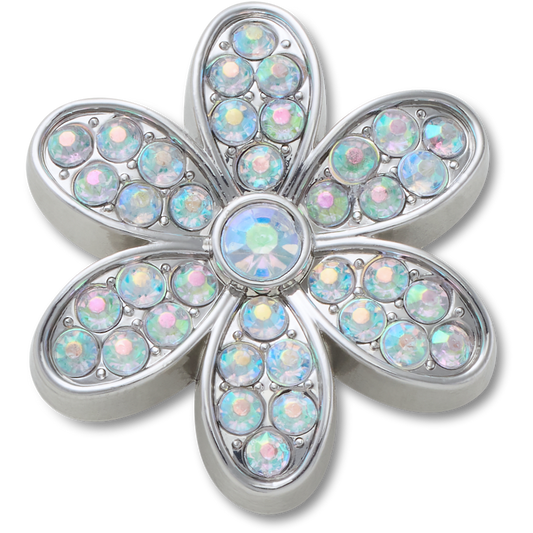 Silver Mnchrm Daisy 1 Jibbitz™ charms - Crocs