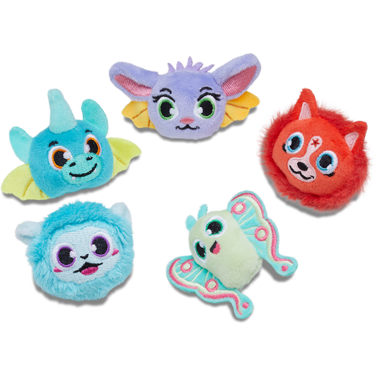 Fuzzy Fantasy Animals 5 Pack Jibbitz™ charms - Crocs