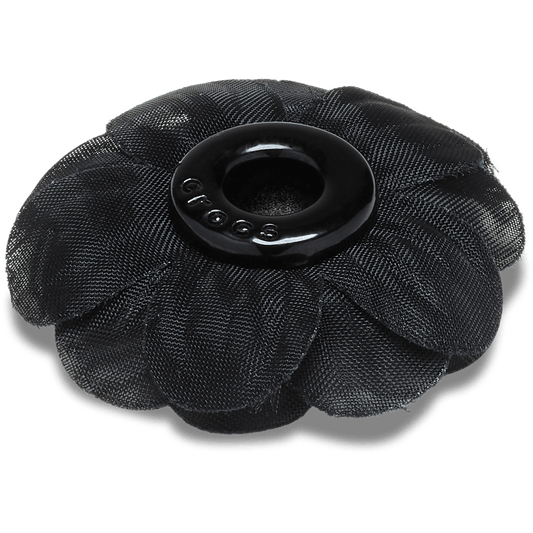 Black Chiffon Grommet Jibbitz™ charms - Crocs