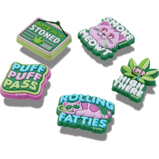 420 Hemp Cuties 5 Pack Jibbitz™ charms - Crocs
