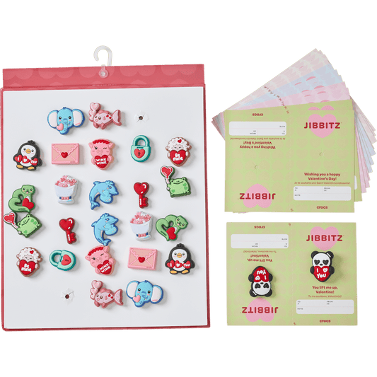 Valentines Day Card 26 Pack Jibbitz™ charms - Crocs