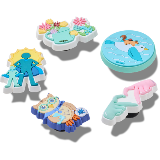 Got Your Back 5 Pack Jibbitz™ charms - Crocs
