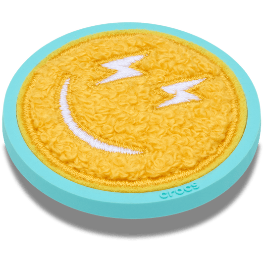 Mega Chenille Happy Face Jibbitz™ charms - Crocs