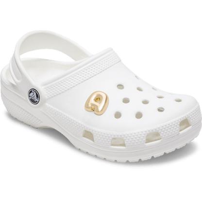 Gold Bubble Letter A Jibbitz™ charms - Crocs