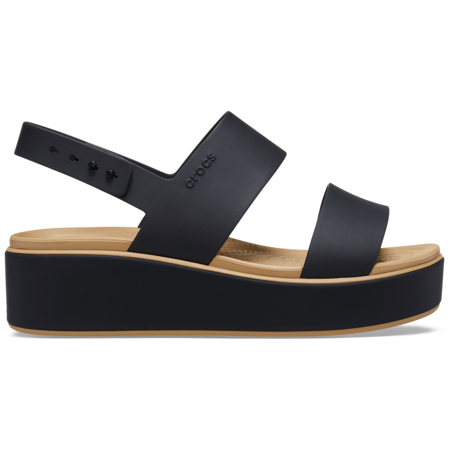 Brooklyn Matte Wrap Low Wedge - Crocs
