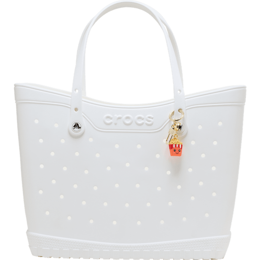 Cute Popcorn Bucket Bag Charm - Crocs