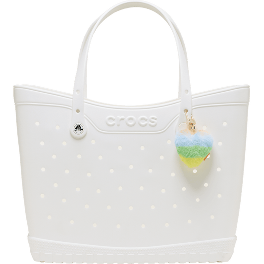 Plush Heart Bag Charm - Crocs
