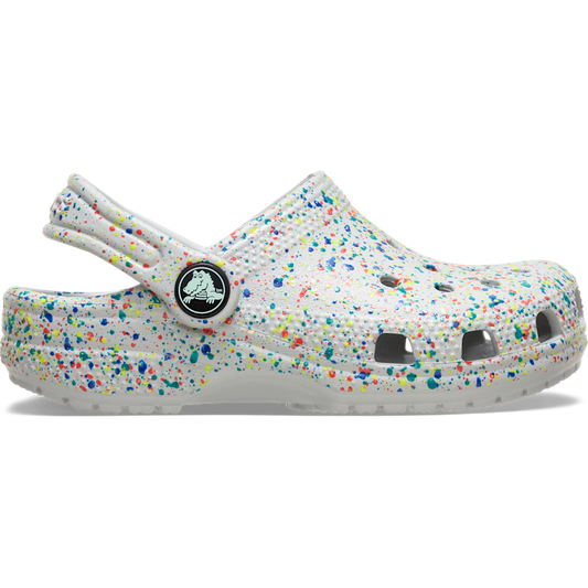 Kids' Classic Glow Paint Splatter Clog - Crocs