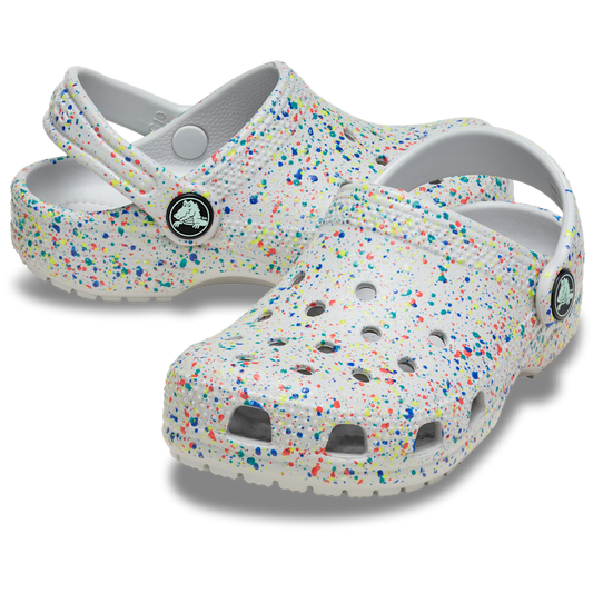 Kids' Classic Glow Paint Splatter Clog - Crocs
