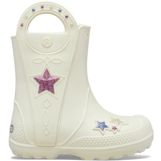 Kids' Handle It Western Metallic Boot - Crocs